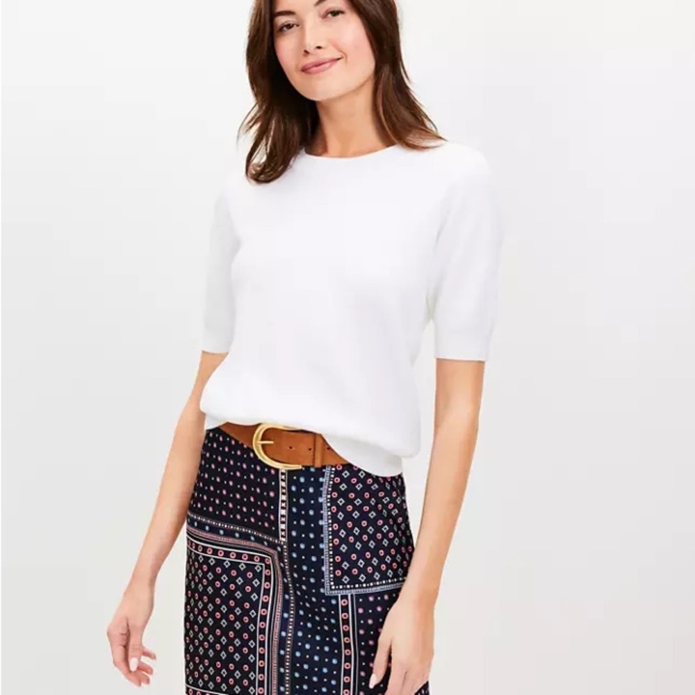 Loft Sweater Tee XS